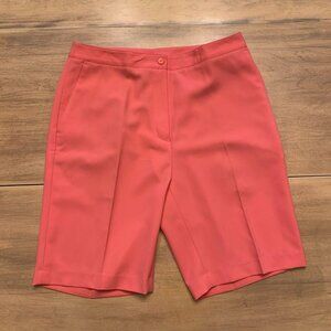EP Pro Papaya Coral Pink Kapalua Golf Shorts 6
